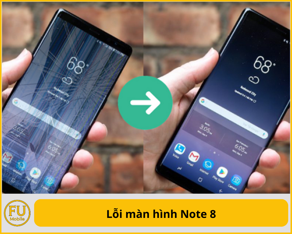 Lỗi màn hình Note 8