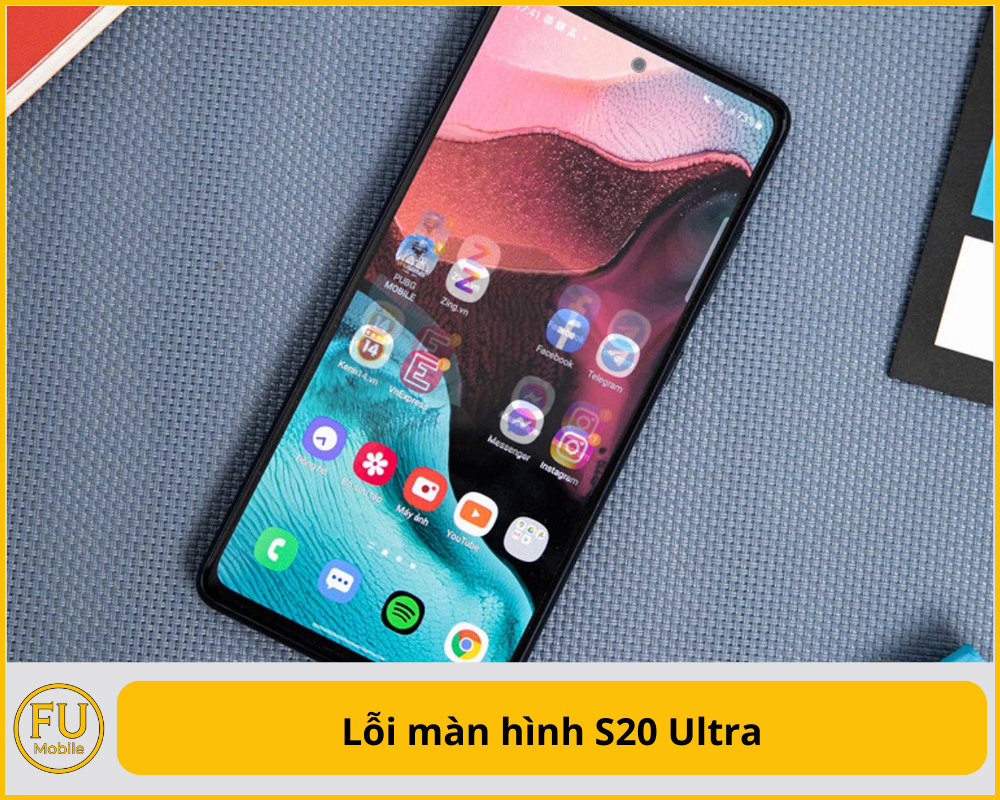 Lỗi màn hình S20 Ultra