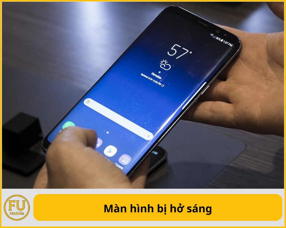 Màn hình bị hở sáng