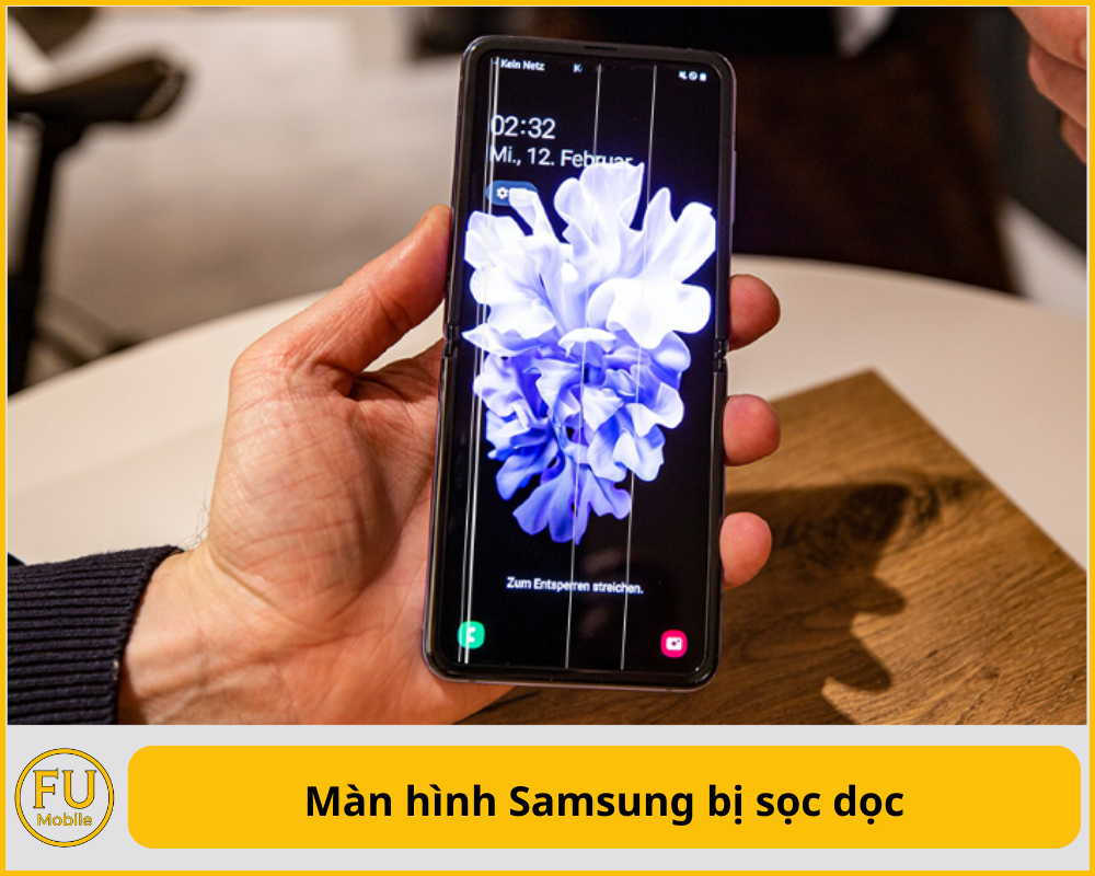 Màn hình Samsung bị sọc dọc