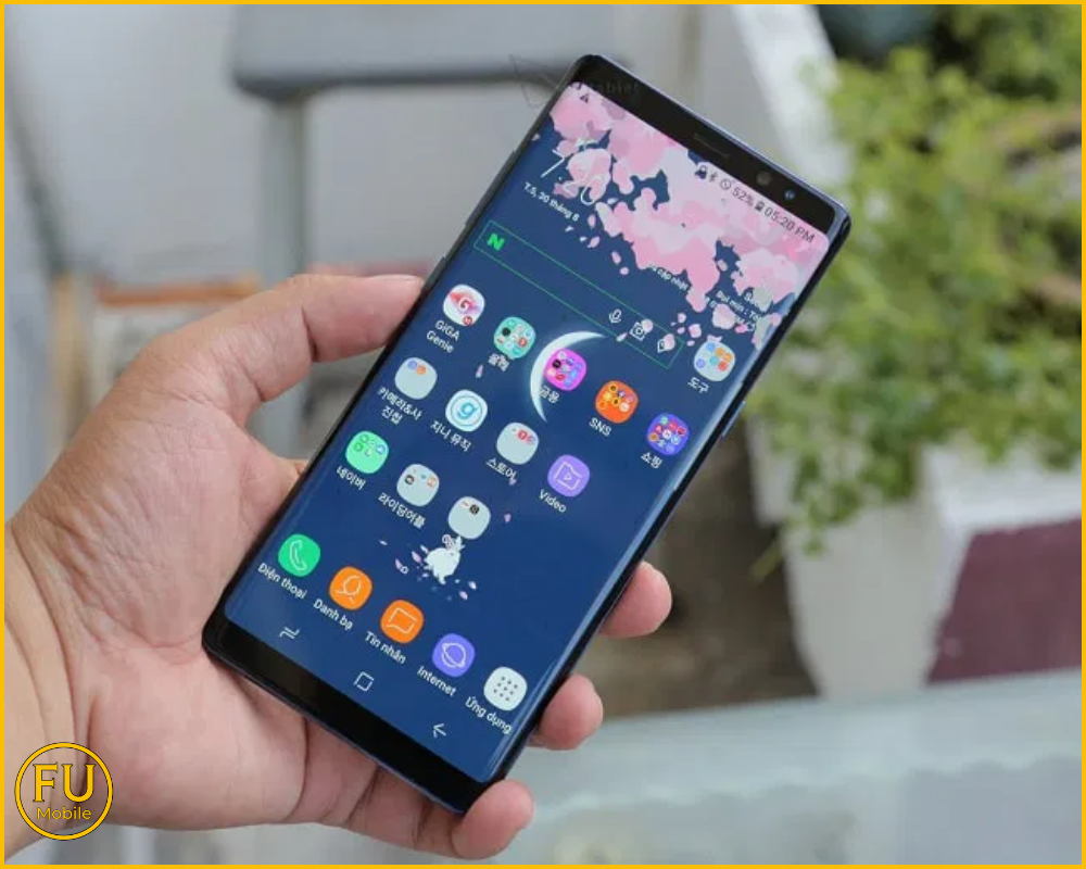 Nhận diện các dấu hiệu lỗi màn hình Note 8 thường gặp