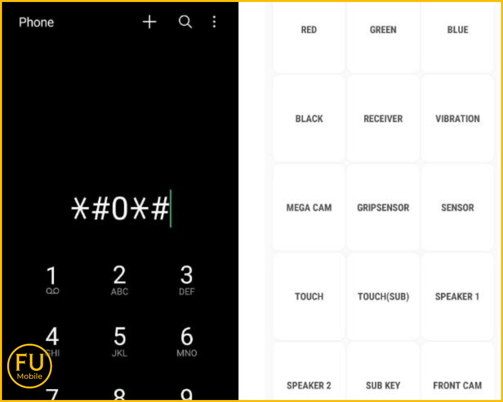 Sử dụng Menu mã nguồn