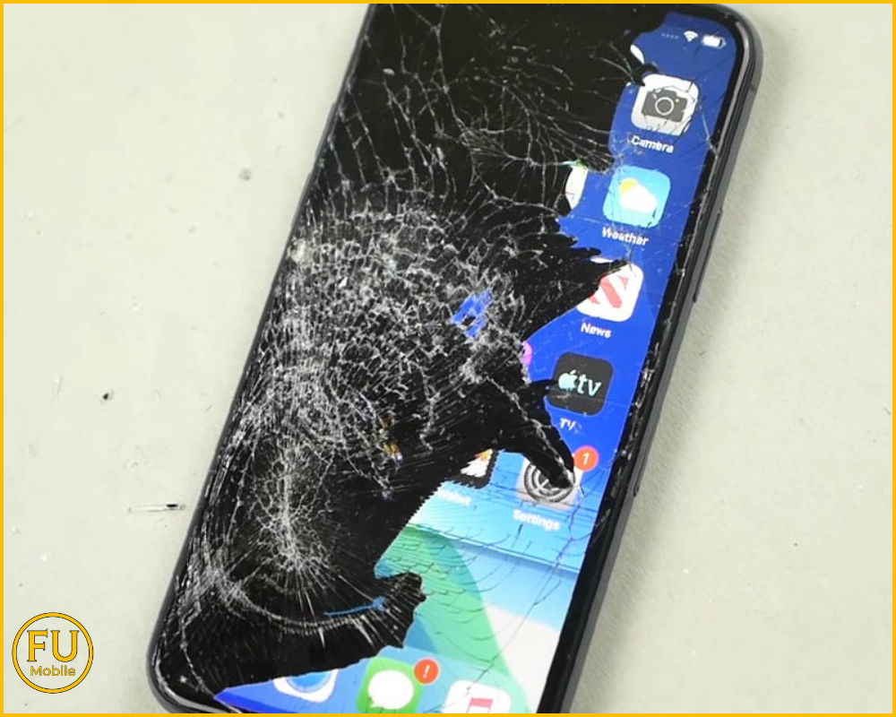 Tác hại của việc để màn hình vỡ kính quá lâu