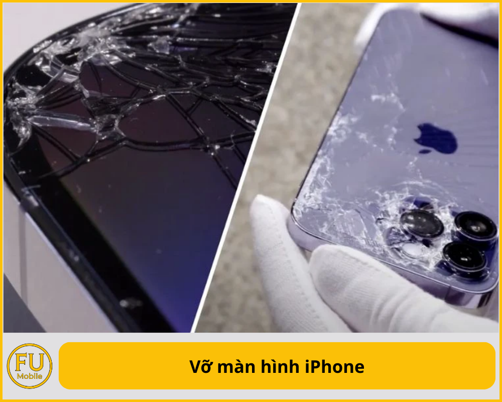 Vỡ màn hình iPhone