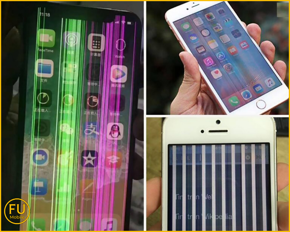 Các nguyên nhân gây lỗi sọc màn hình điện thoại