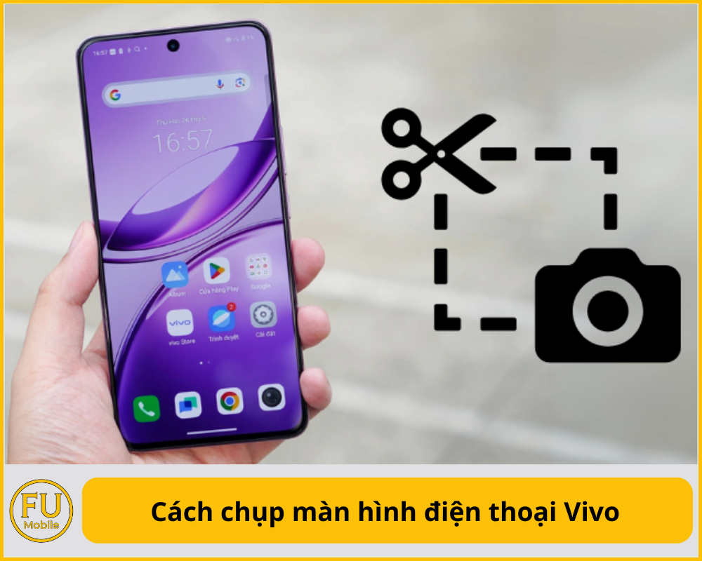 Cách chụp màn hình điện thoại Vivo