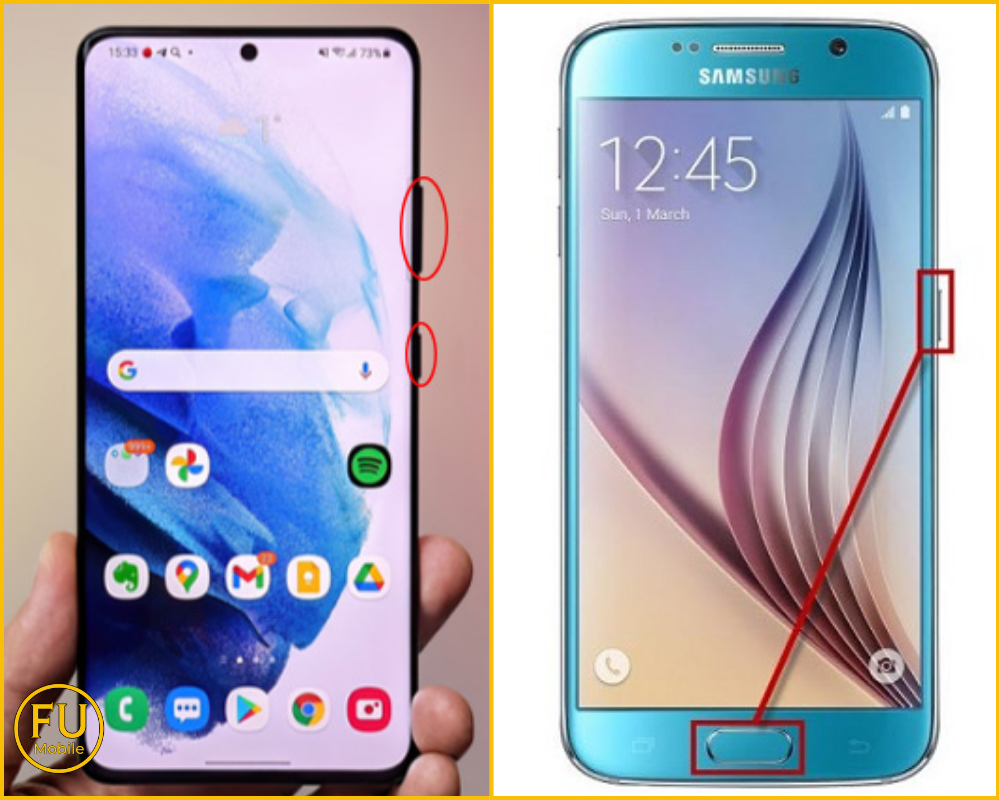 Cách chụp màn hình Samsung