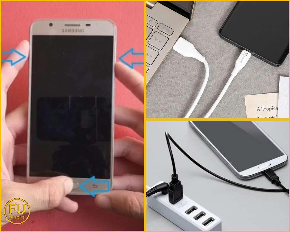 Cách khắc phục tình trạng Samsung bị đen màn hình tại nhà