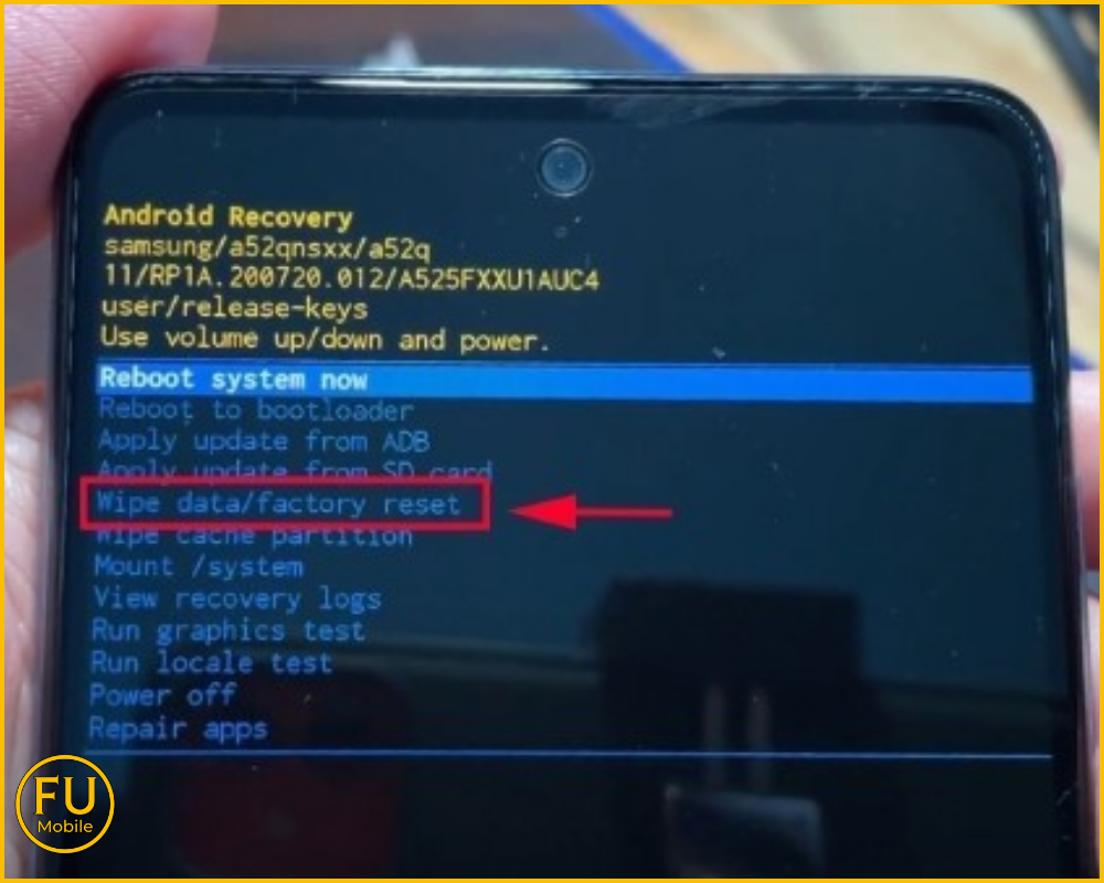 Cách xóa dấu cộng từ chế độ Factory Mode