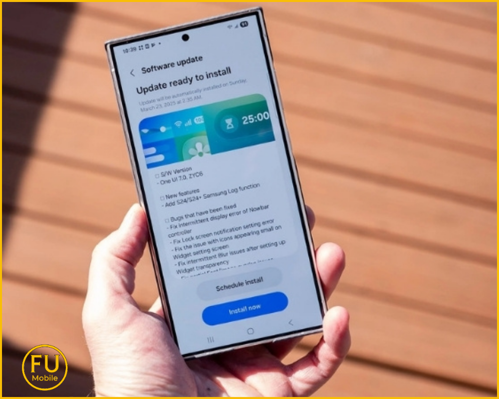 Cập nhật phần mềm mới nhất