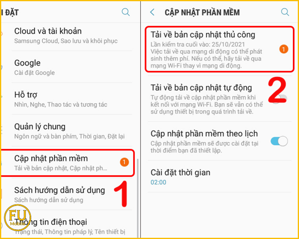 Cập nhật phiên bản mới nhất