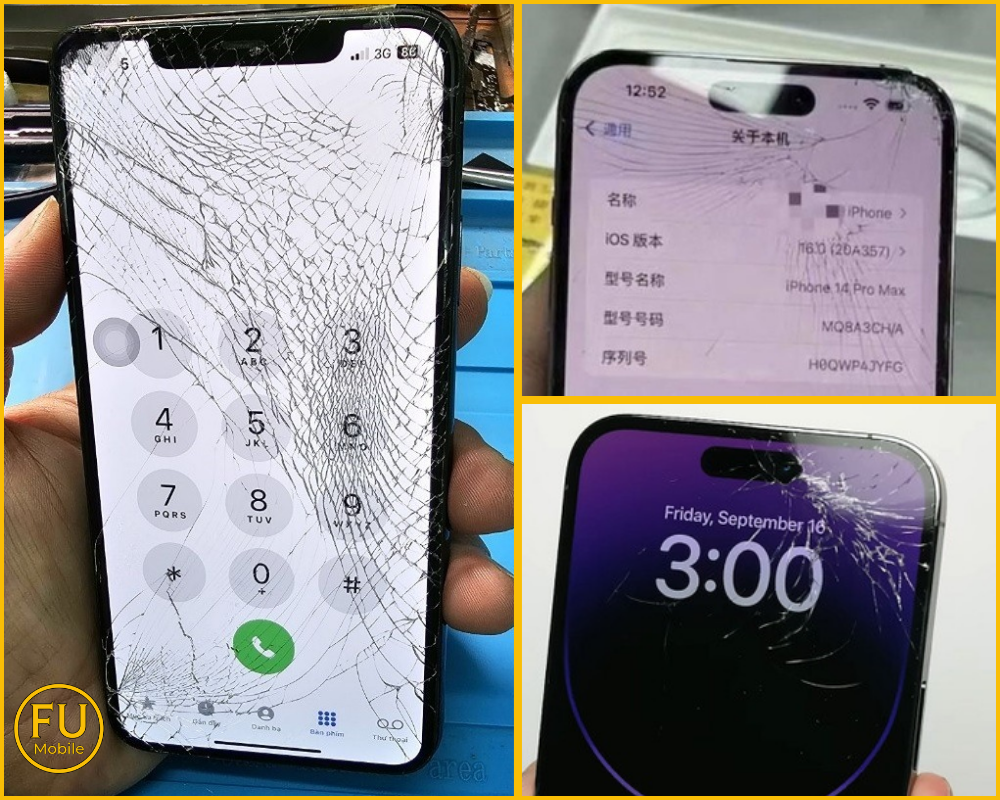 Dấu hiệu điện thoại iPhone cần phải ép kính mới