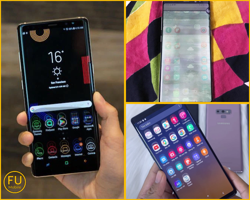 Dấu hiệu nhận biết lỗi nhấp nháy màn hình trên Samsung