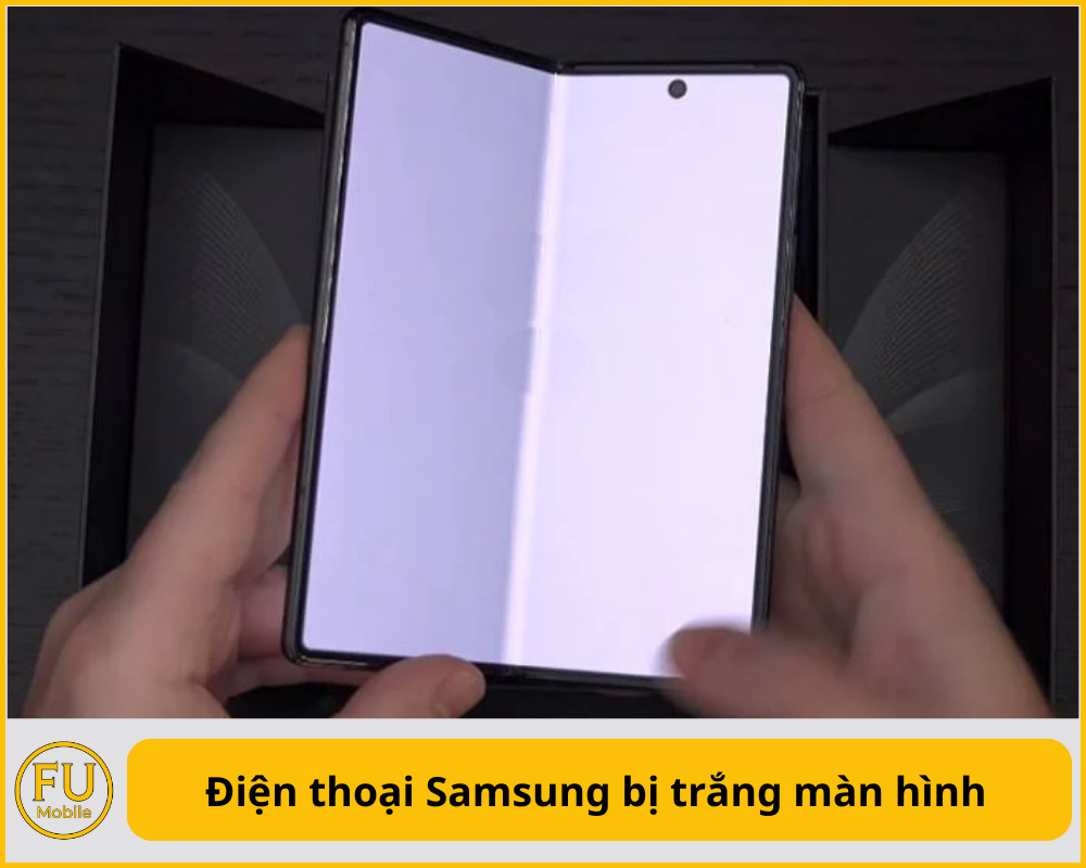 Điện thoại Samsung bị trắng màn hình