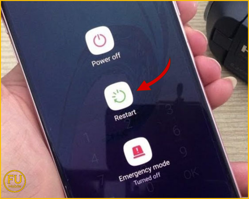 Khởi động lại máy