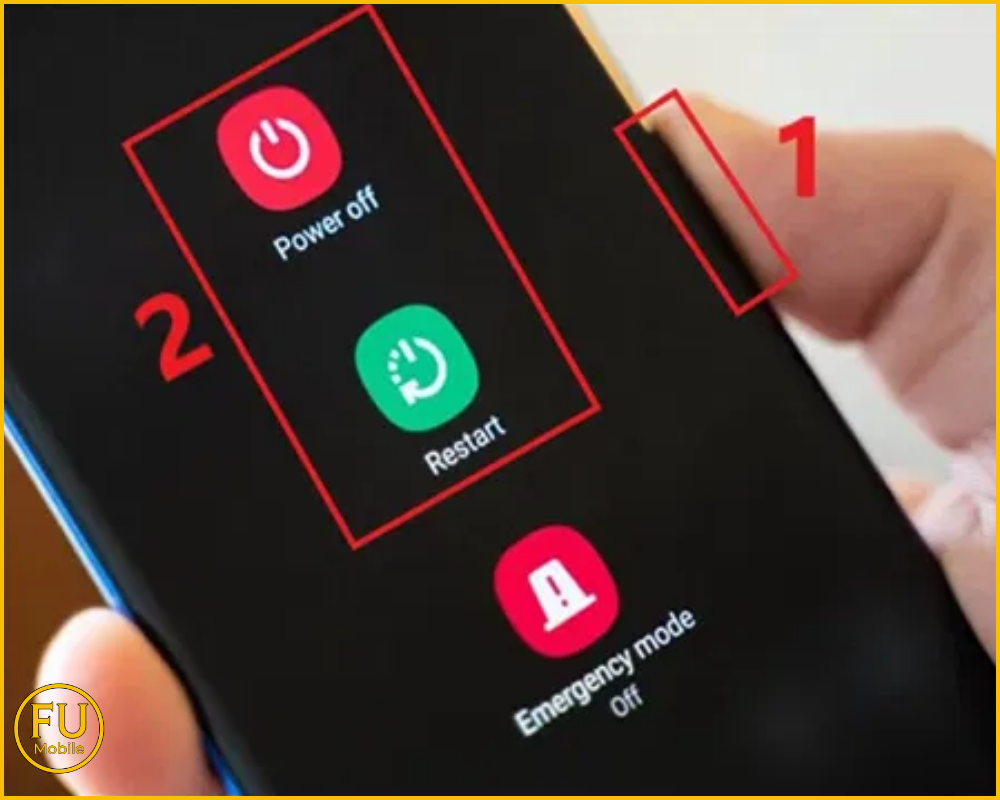 Khởi động lại thiết bị