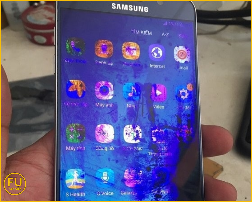 Nguyên nhân dẫn đến tình trạng bể màn hình Samsung
