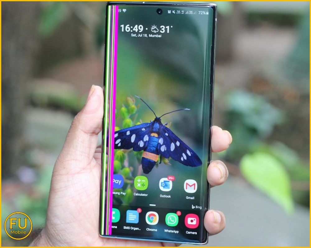 Nguyên nhân dẫn đến tình trạng Samsung sọc màn hình