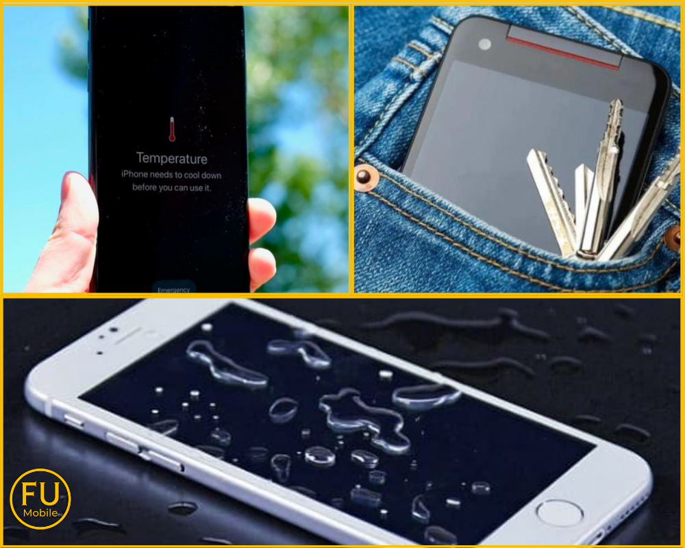 Nguyên nhân khiến màn hình điện thoại bị đốm