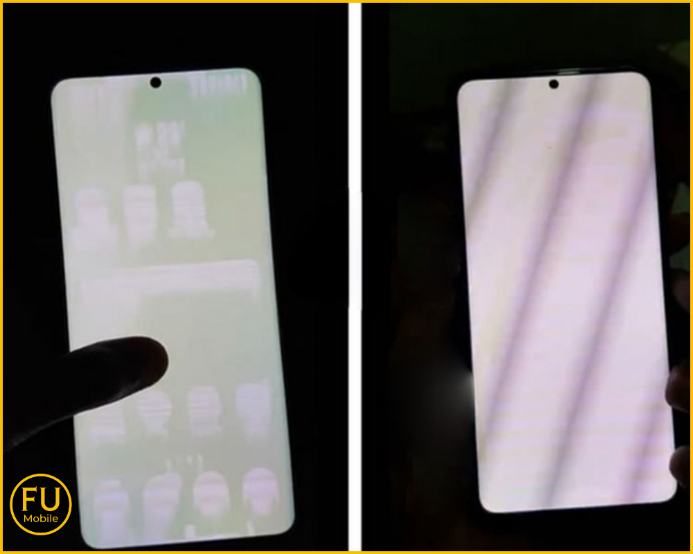 Nguyên nhân màn hình điện thoại Samsung S20 bị lỗi trắng xanh