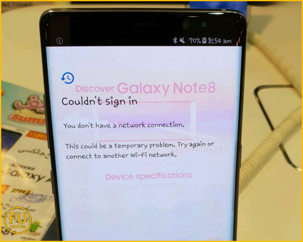 Nhận diện các dấu hiệu màn hình điện thoại Samsung bị mờ