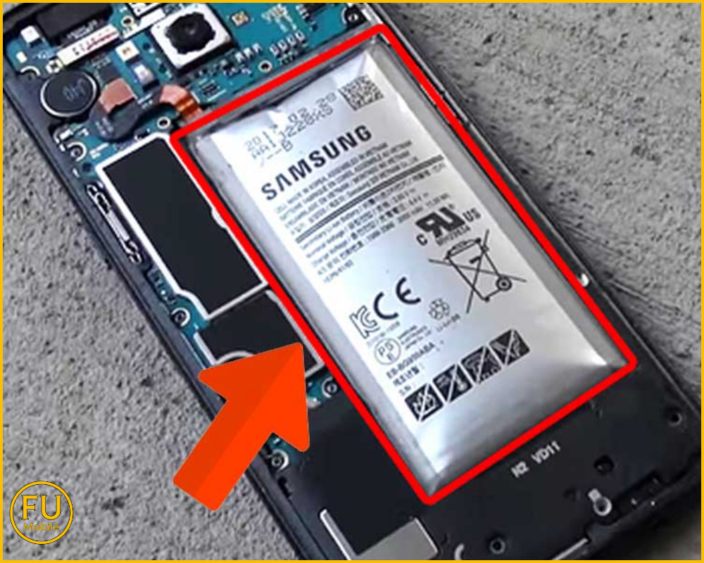 Pin bị phù (phồng) đẩy màn hình lên