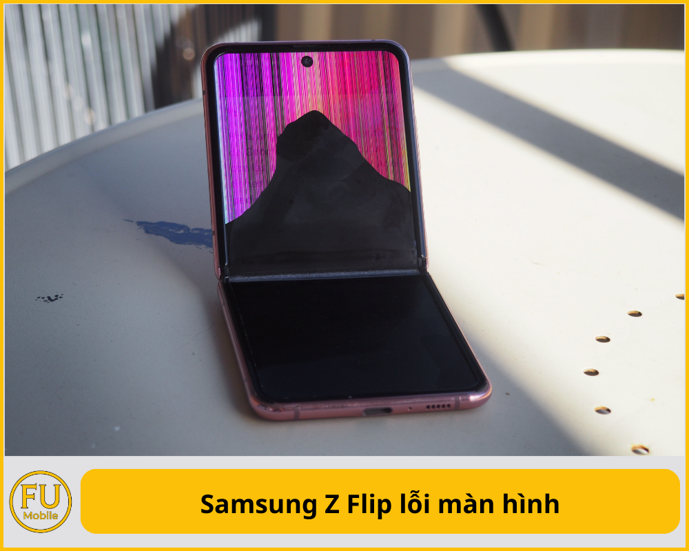 Samsung Z Flip lỗi màn hình