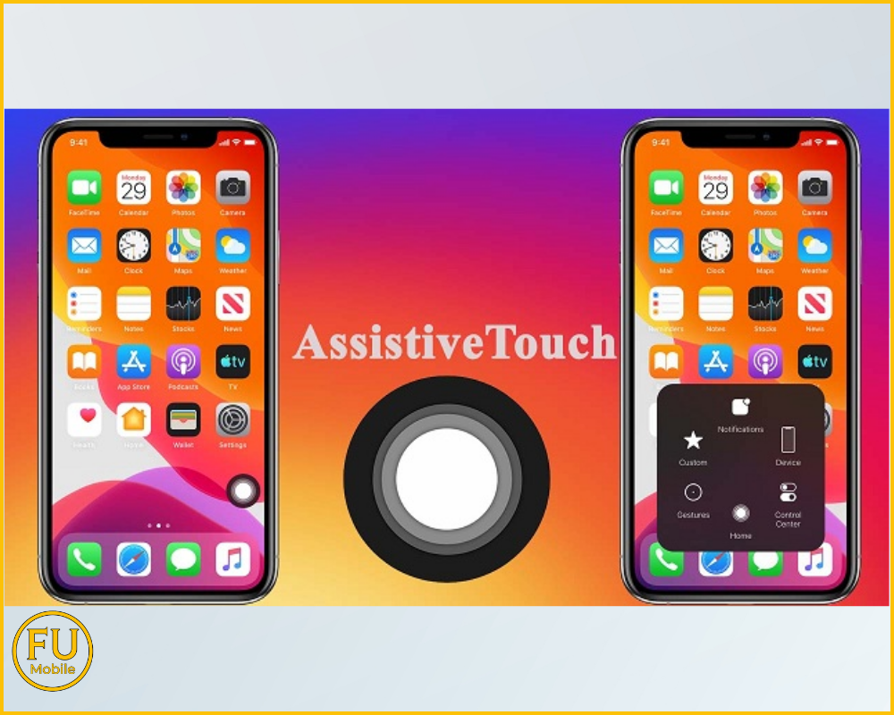 Sử dụng AssistiveTouch chụp màn hình iPhone