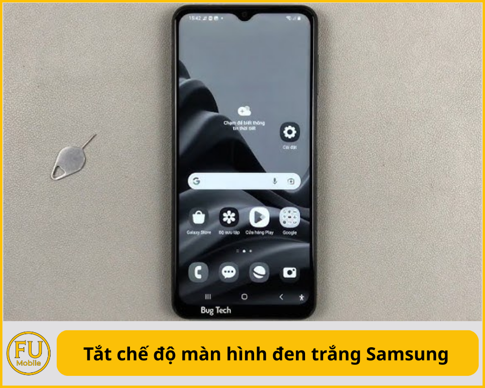 Tắt chế độ màn hình đen trắng Samsung