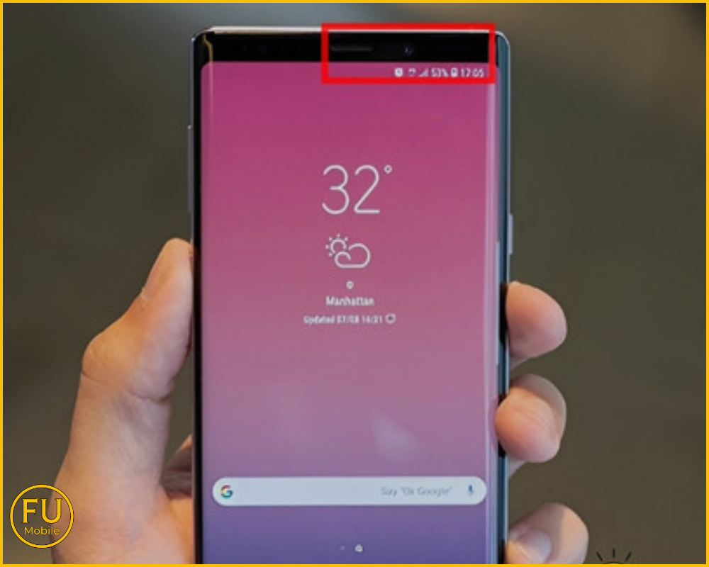 Vệ sinh khu vực cảm biến ánh sáng bằng khăn mềm