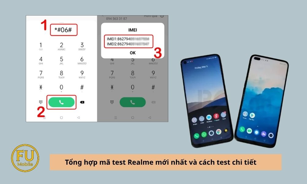 Mã test Realme là gì?