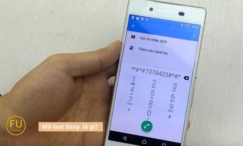 Mã test Sony là gì