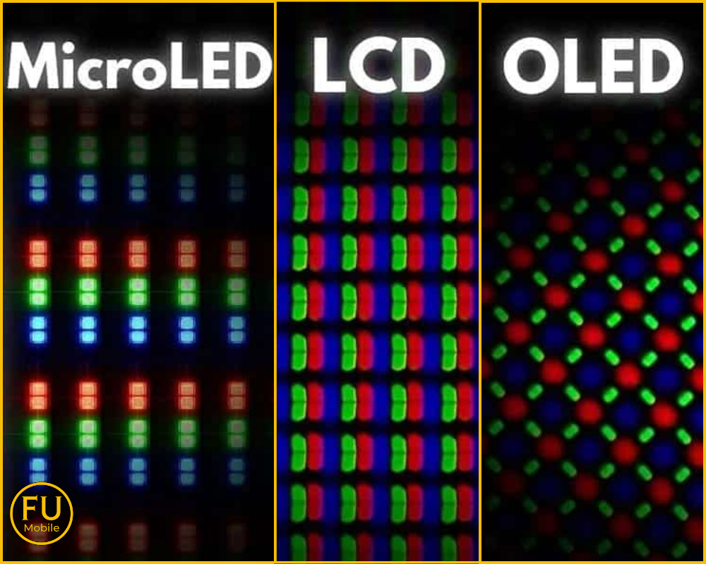 Micro LED so với LCD và OLED