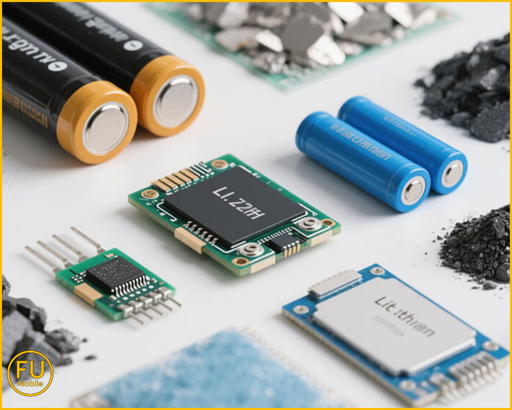 Thành phần hóa học cốt lõi bên trong viên pin