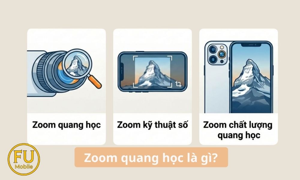 Zoom quang học là gì? 