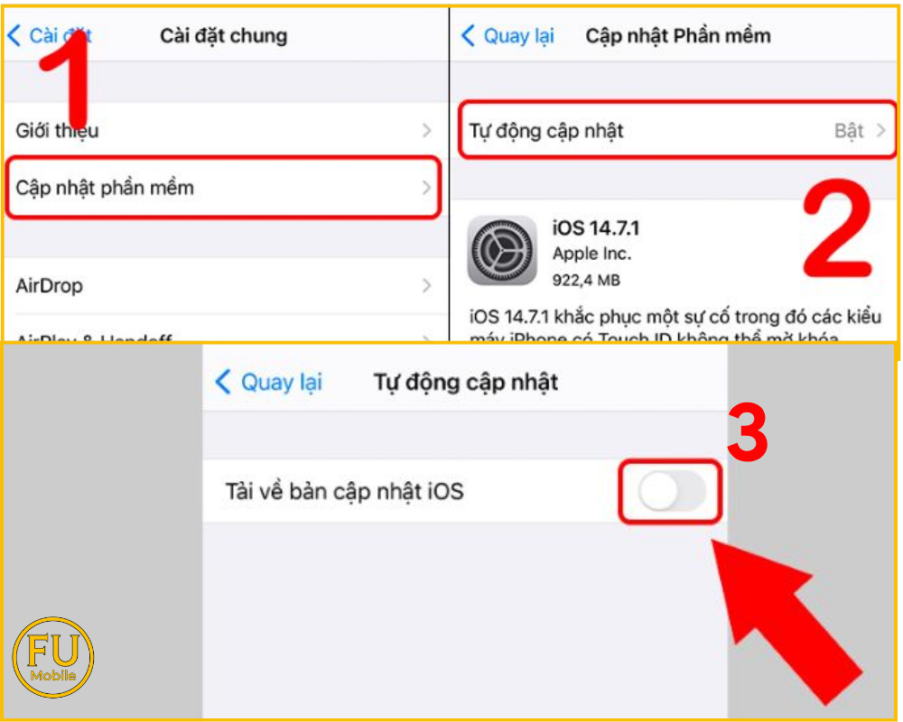 Cập nhật iPadOS mới nhất