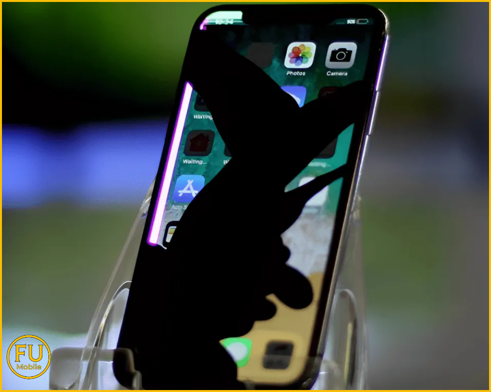 Dấu hiệu nhận biết màn hình iPhone bị chảy mực