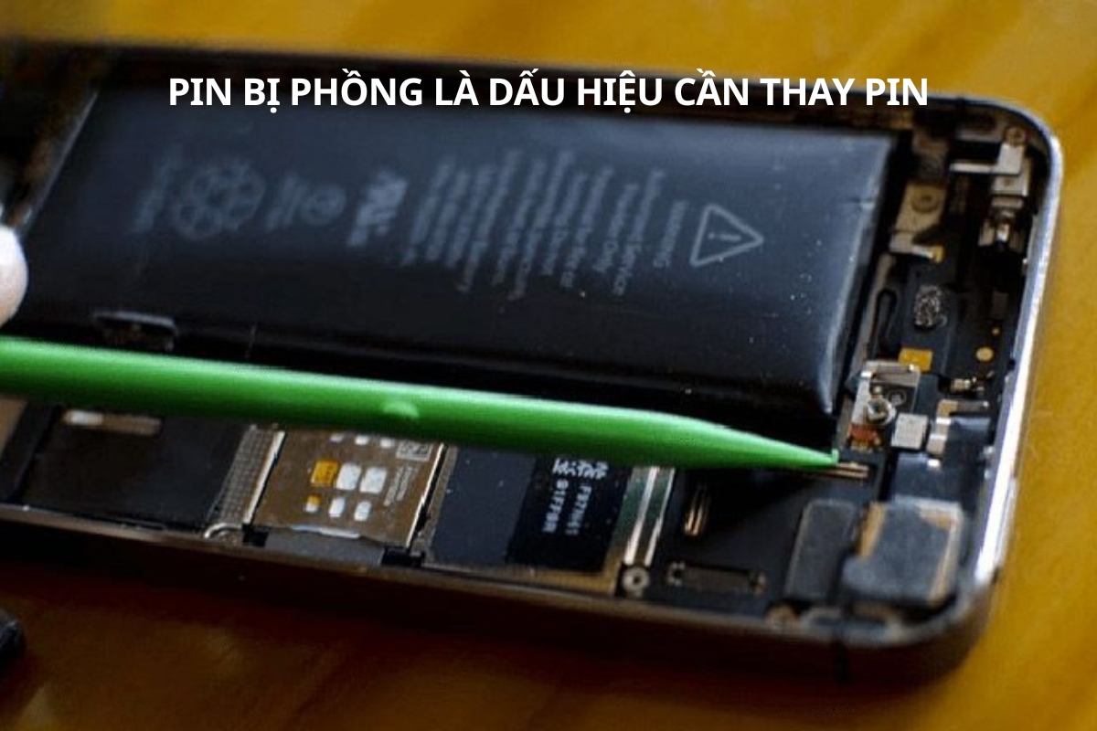 iPhone bị phồng pin