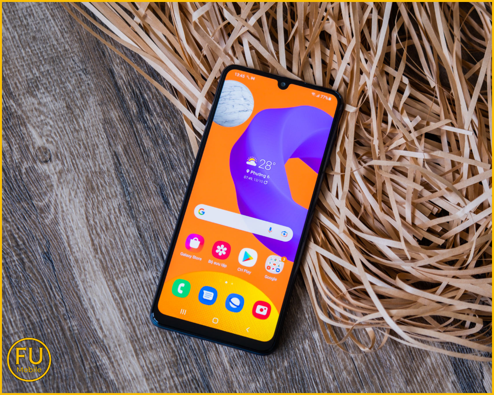 Màn hình Galaxy M22 sắc nét sau sửa chữa