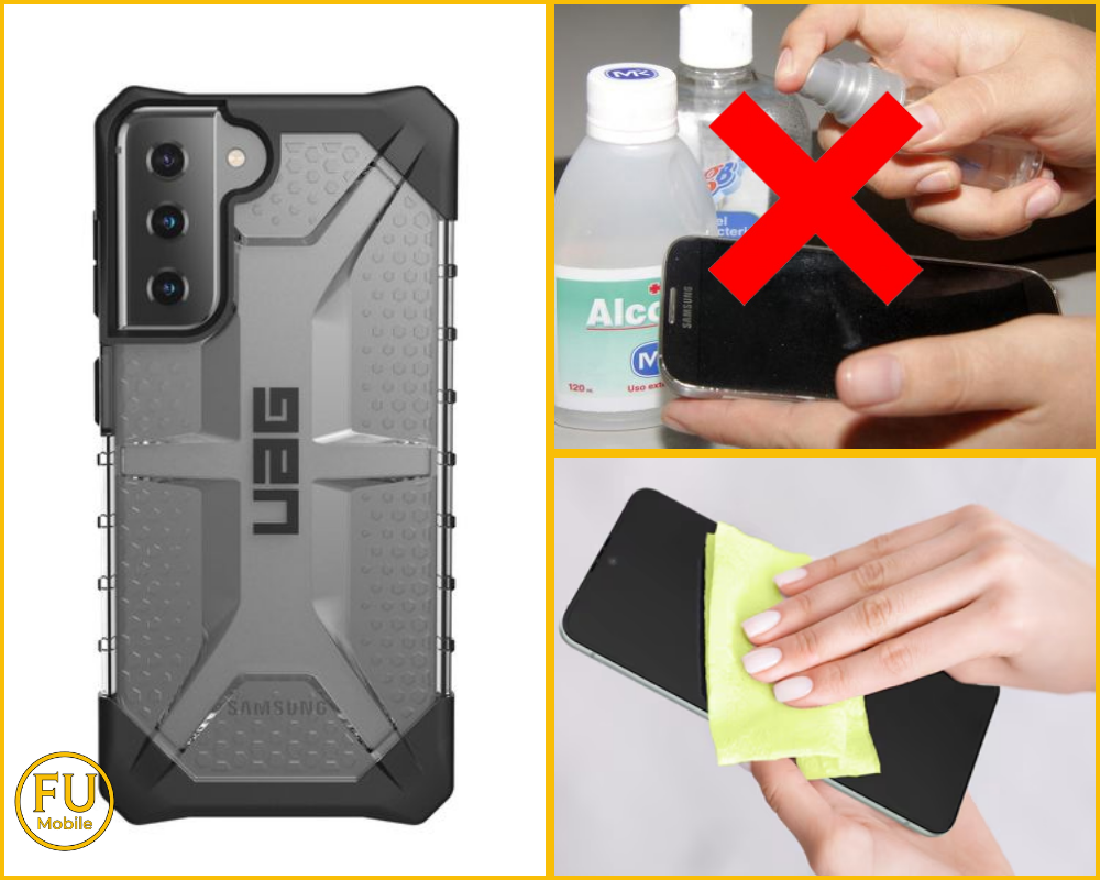 Cách giữ mặt kính S21 bền sau khi ép hoặc thay màn hình