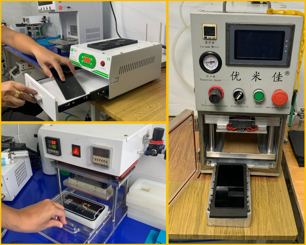 Công nghệ ép kính điện thoại hiện đại tại FUmobile