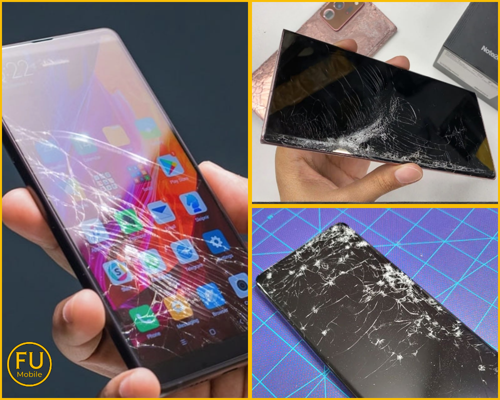 Dấu hiệu cần ép kính màn hình điện thoại