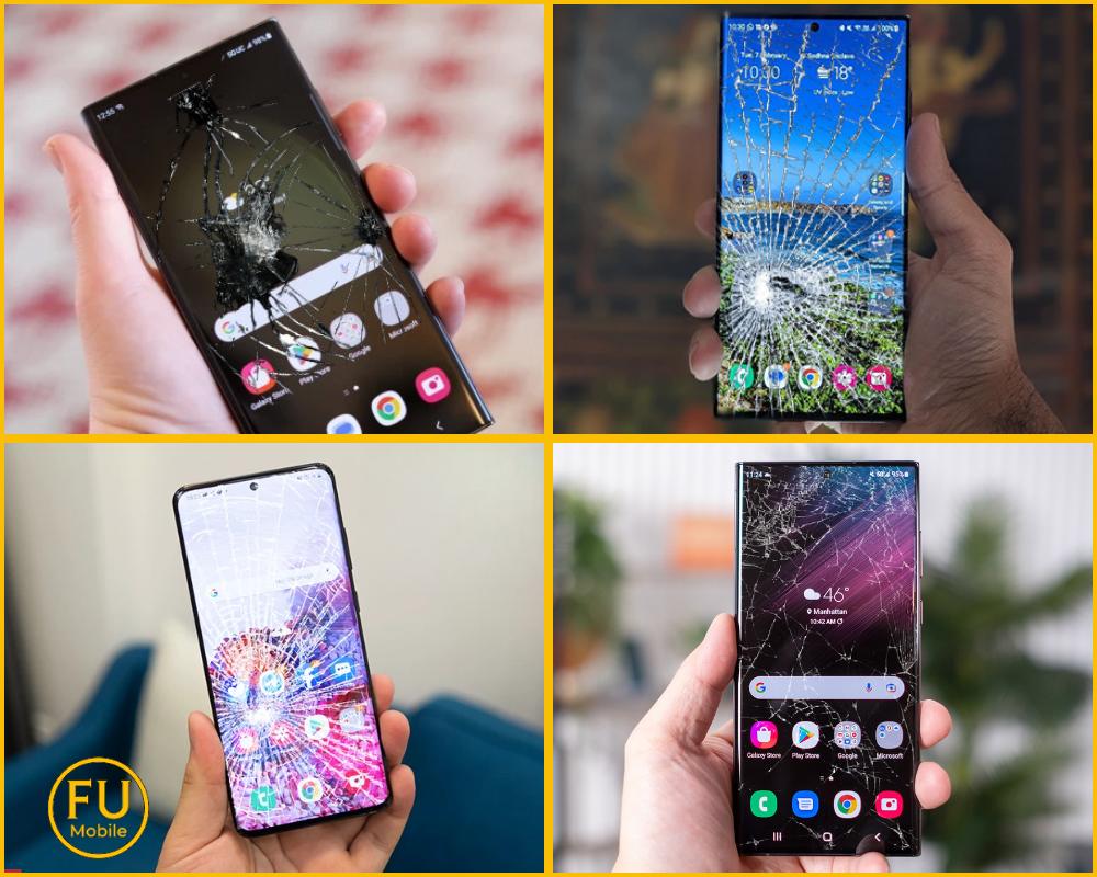 Dấu hiệu cho thấy bạn chỉ cần ép kính mặt trước Samsung Galaxy A10