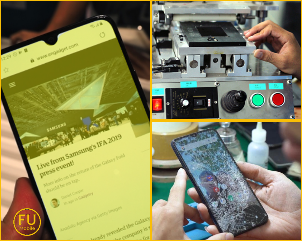 Xác định nguyên nhân gốc rễ gây ám vàng màn hình A55