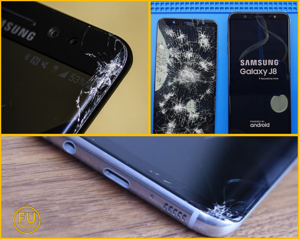 Dấu hiệu Samsung Galaxy J8 (2018) / J810 cần thay mặt kính