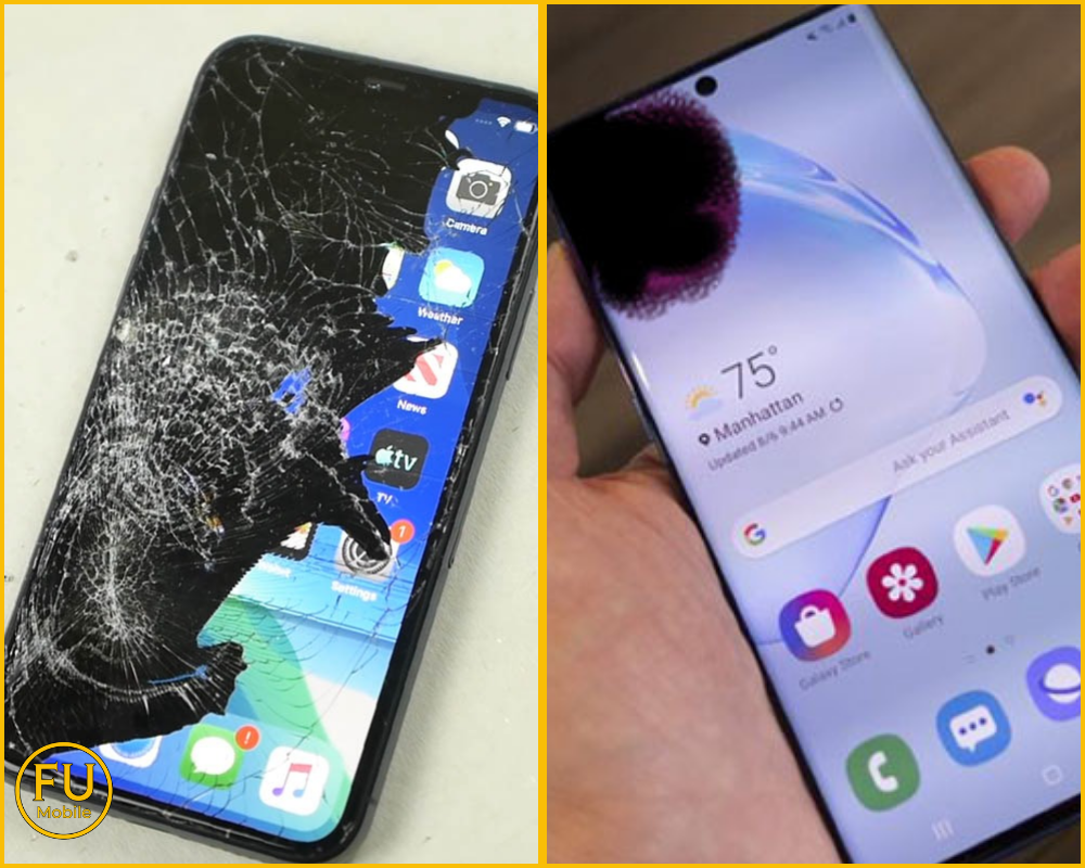 Dấu hiệu điện thoại cần phải thay màn hình