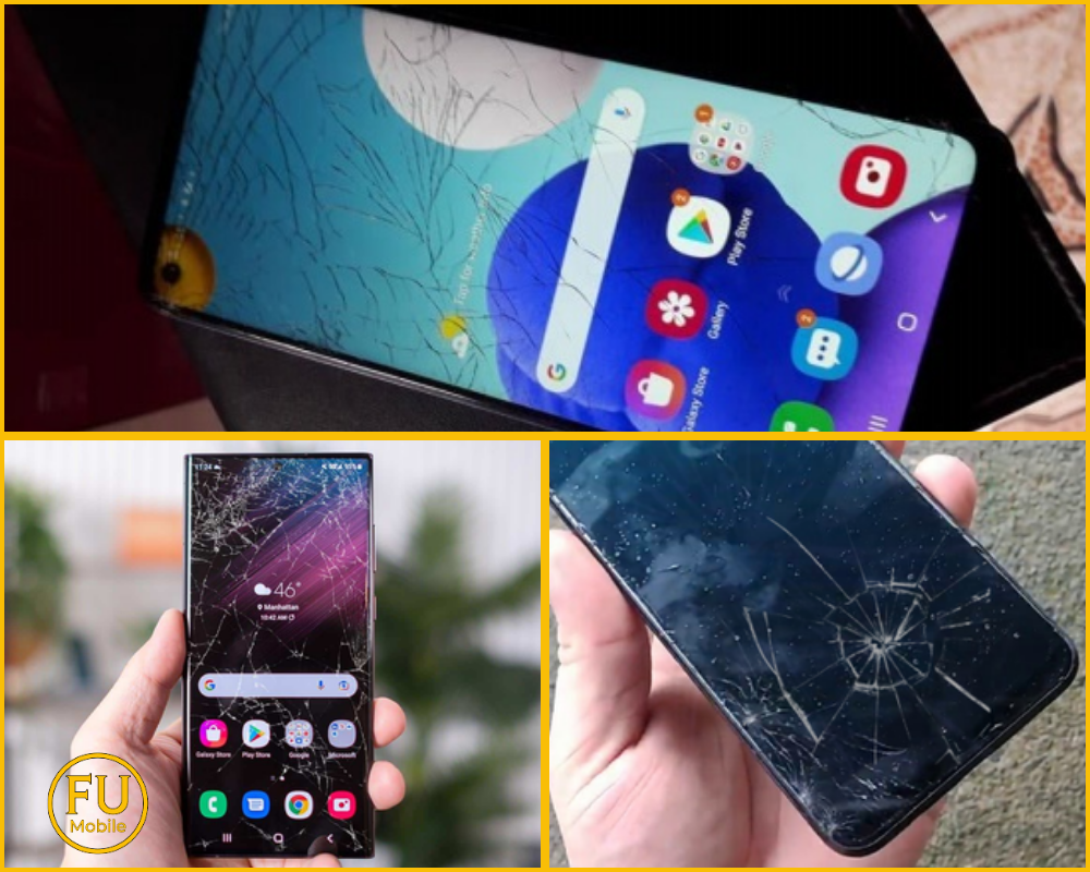 Dấu hiệu cần phải ép kính Samsung S22