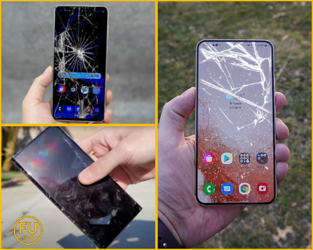 Dấu hiệu cần ép kính màn hình S25 FE