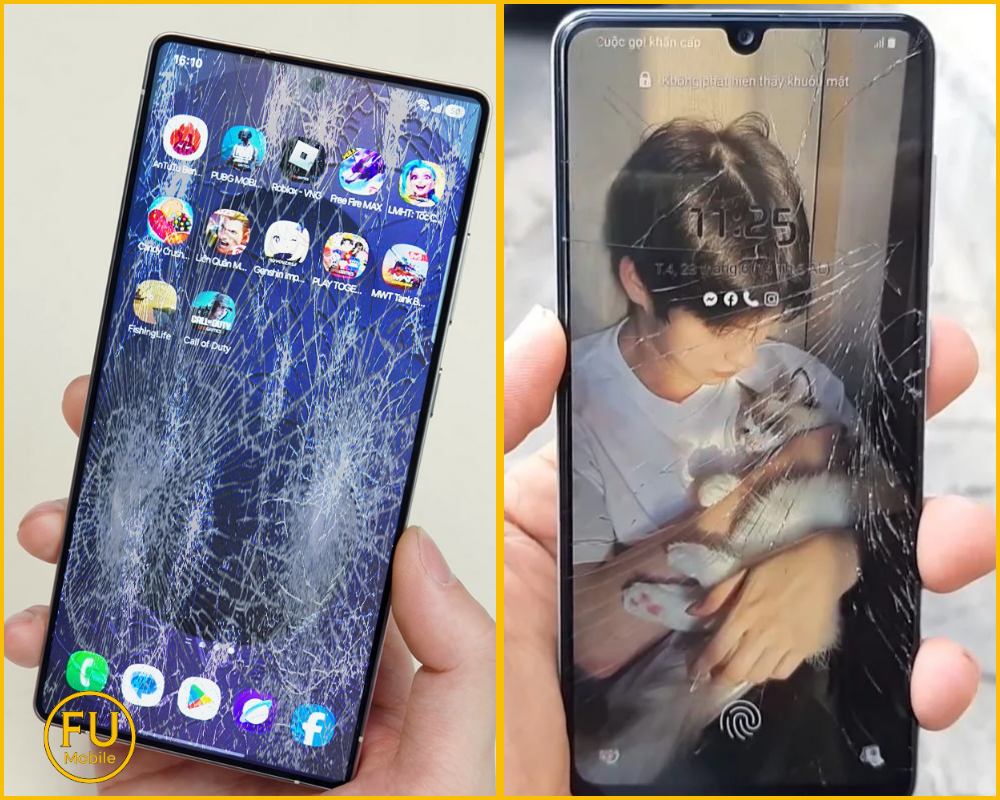 Dấu hiệu ép kính Samsung Galaxy S21 FE