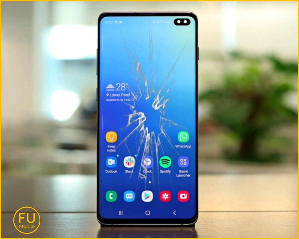 Dấu hiệu chỉ cần thay mặt kính Samsung S10e